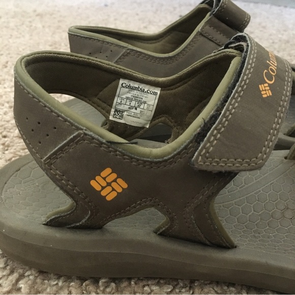 Columbia Olive Sandals Men 9 - Picture 4 of 7